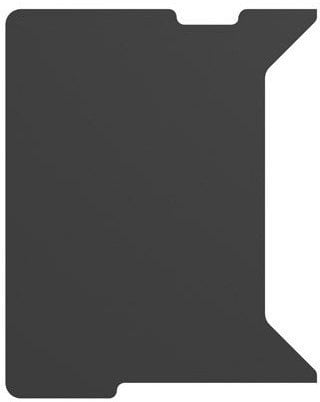 Genesis Holm Modular - Blat boczny do biurka, lewy, 60cm, czarny (NDS-2282)