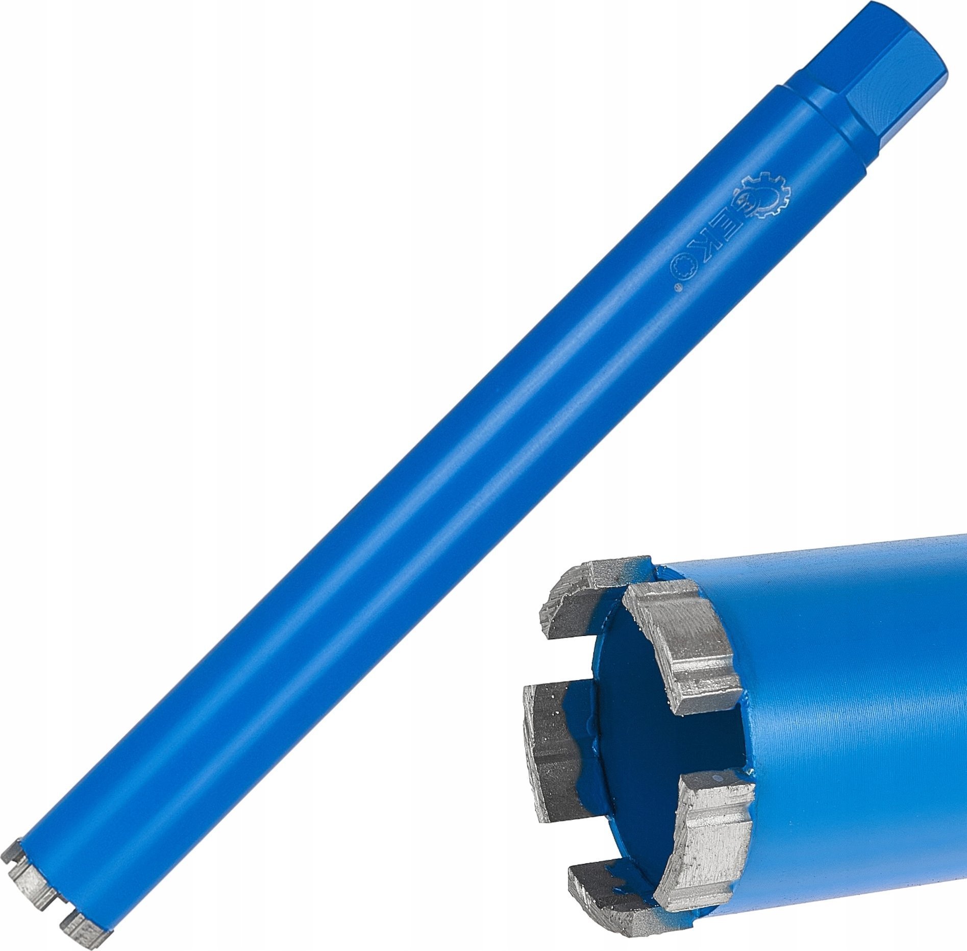 Wiertło diamentowe koronowe do wiertnicy na sucho i mokro 52x10x450mm 5T 1.1/4" (10)