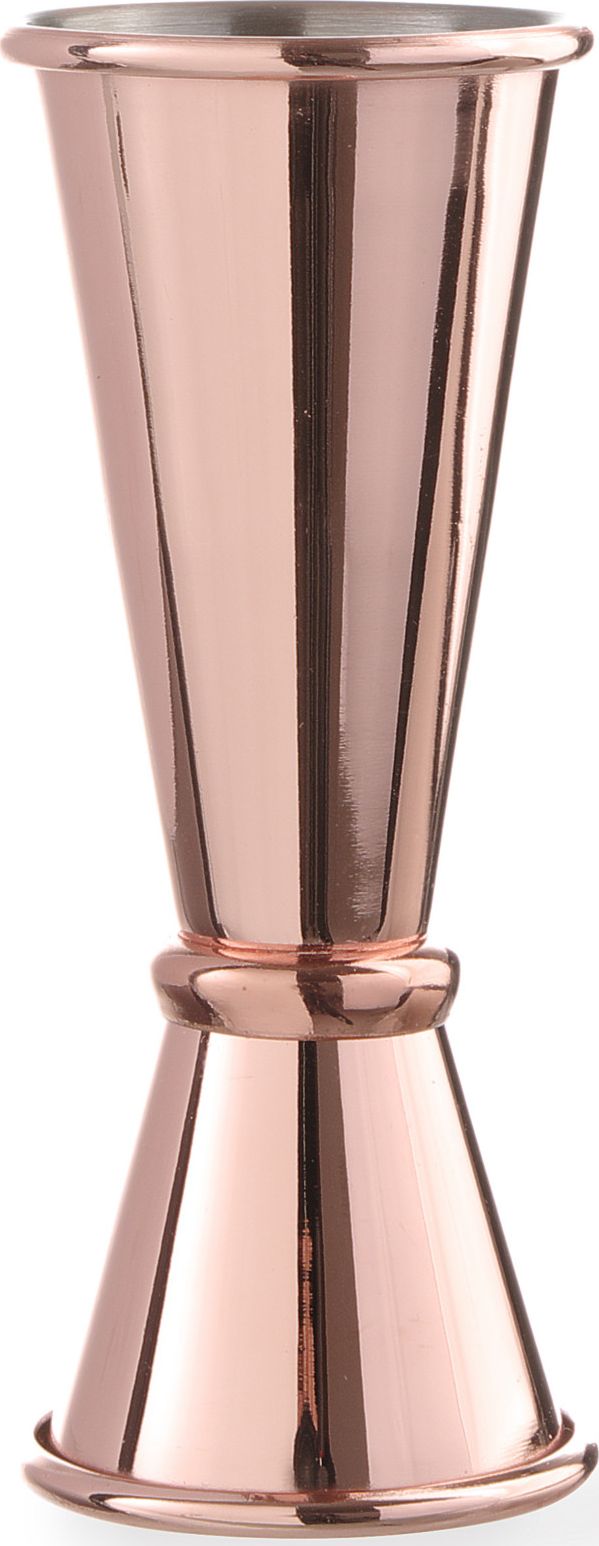 Hendi Miara barmańska do drinków dwustronna miedziana 25ml 50ml Hendi 593332 Miara barmańska do drinków dwustronna miedziana 25ml 50ml Hendi 593332