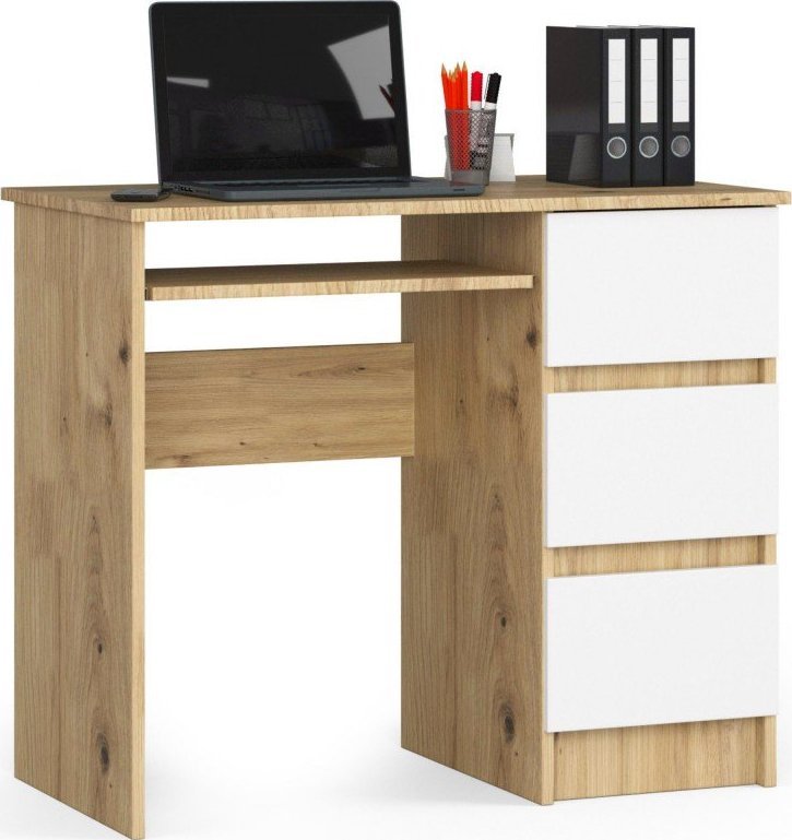 Biurko Fabryka Mebli Akord A-6 Dąb Artisan 90 cm x 50 cm
