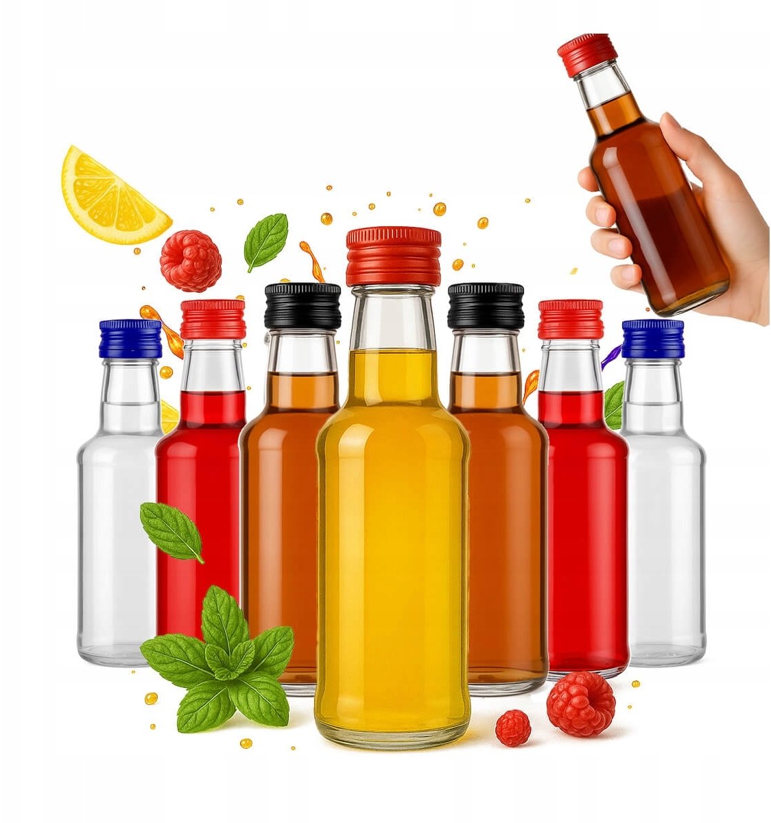 50X Butelki MONOPOLOWE MONOPOL 200ML na wódkę