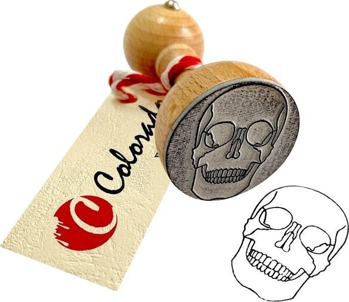 Stempel twarzoczaszka