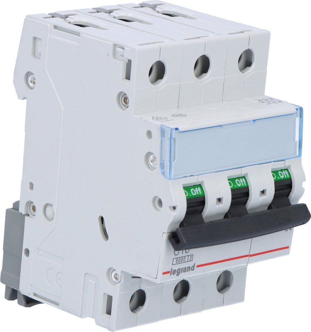 Legrand Wyłącznik nadprądowy Legrand 3P C 16A 6kA AC S303 605650/403545