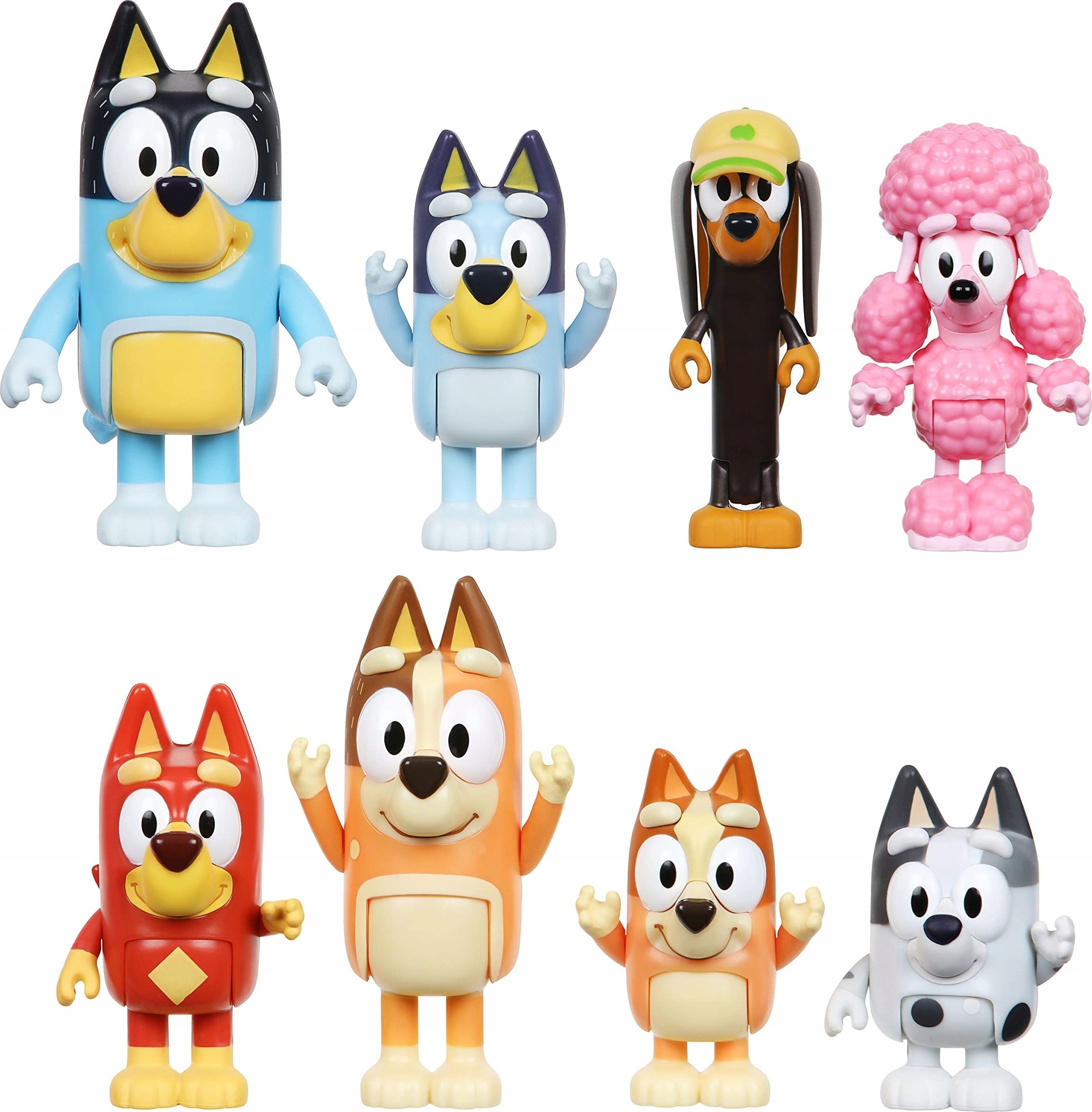 Figurka Bluey Bluey - 8 Figures Multipack - S3 (90128) /Figures /Multi
