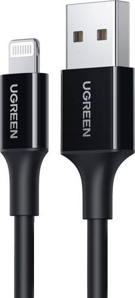 Kabel USB Ugreen USB-A - Lightning 2 m Czarny (UGR1136BLK)