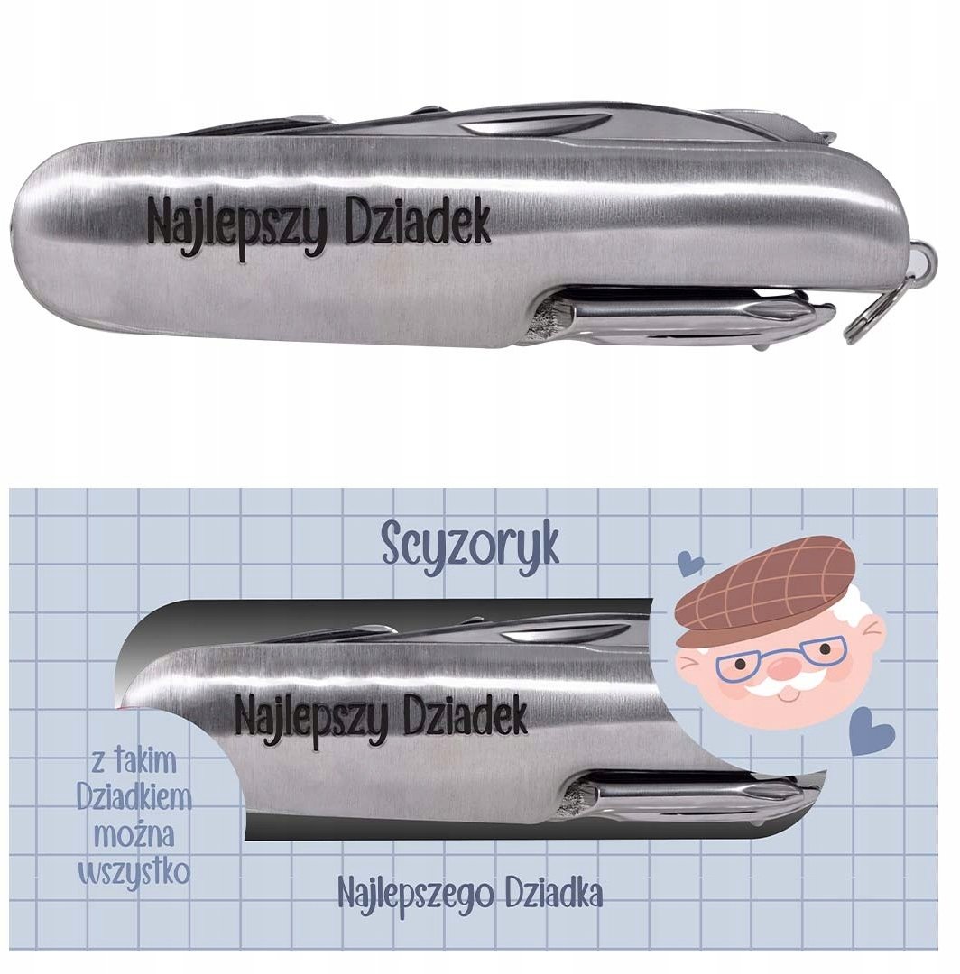 Scyzoryk multitool - Najlepszy Dziadek