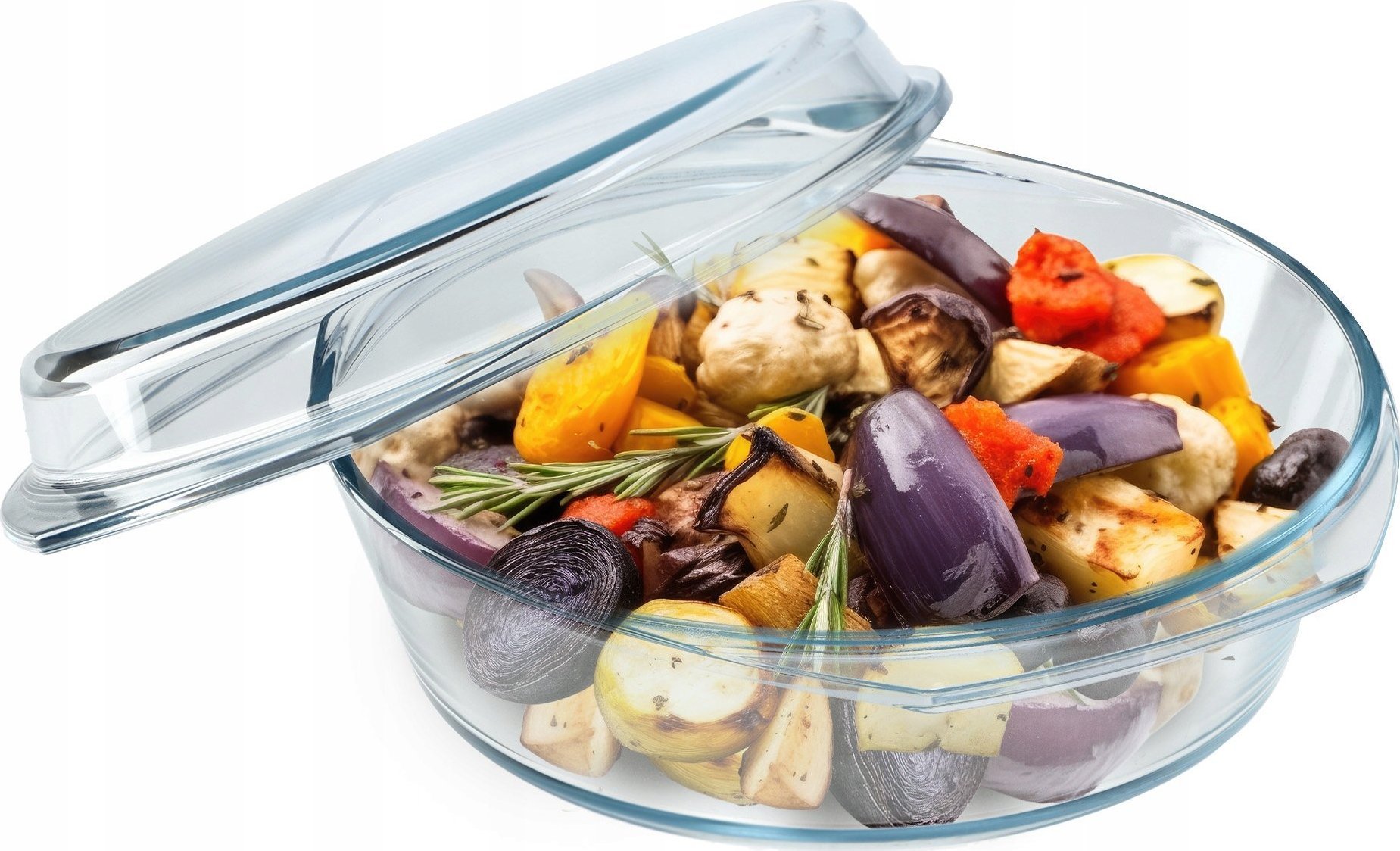 Kadax Kadax Naczynie Żaroodporne z Pokrywką 2,8L Szklane