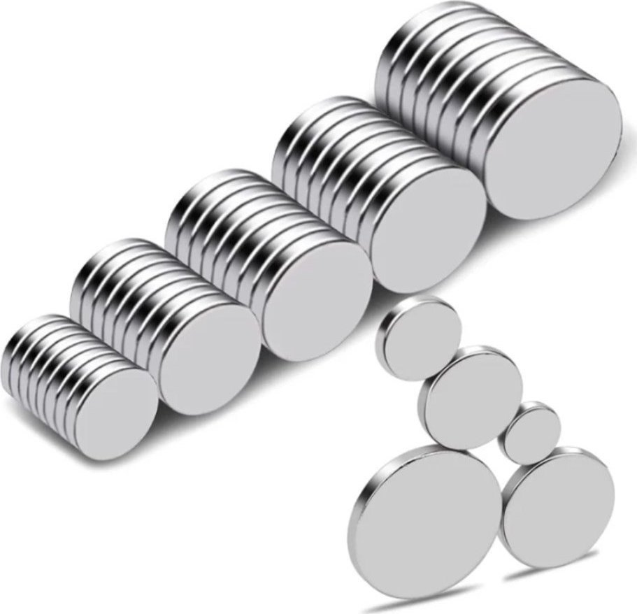 Hurt-net MAGNES WALCOWY NEODYMOWY 8×2 MM MOCNY (10 SZT) XJ4503