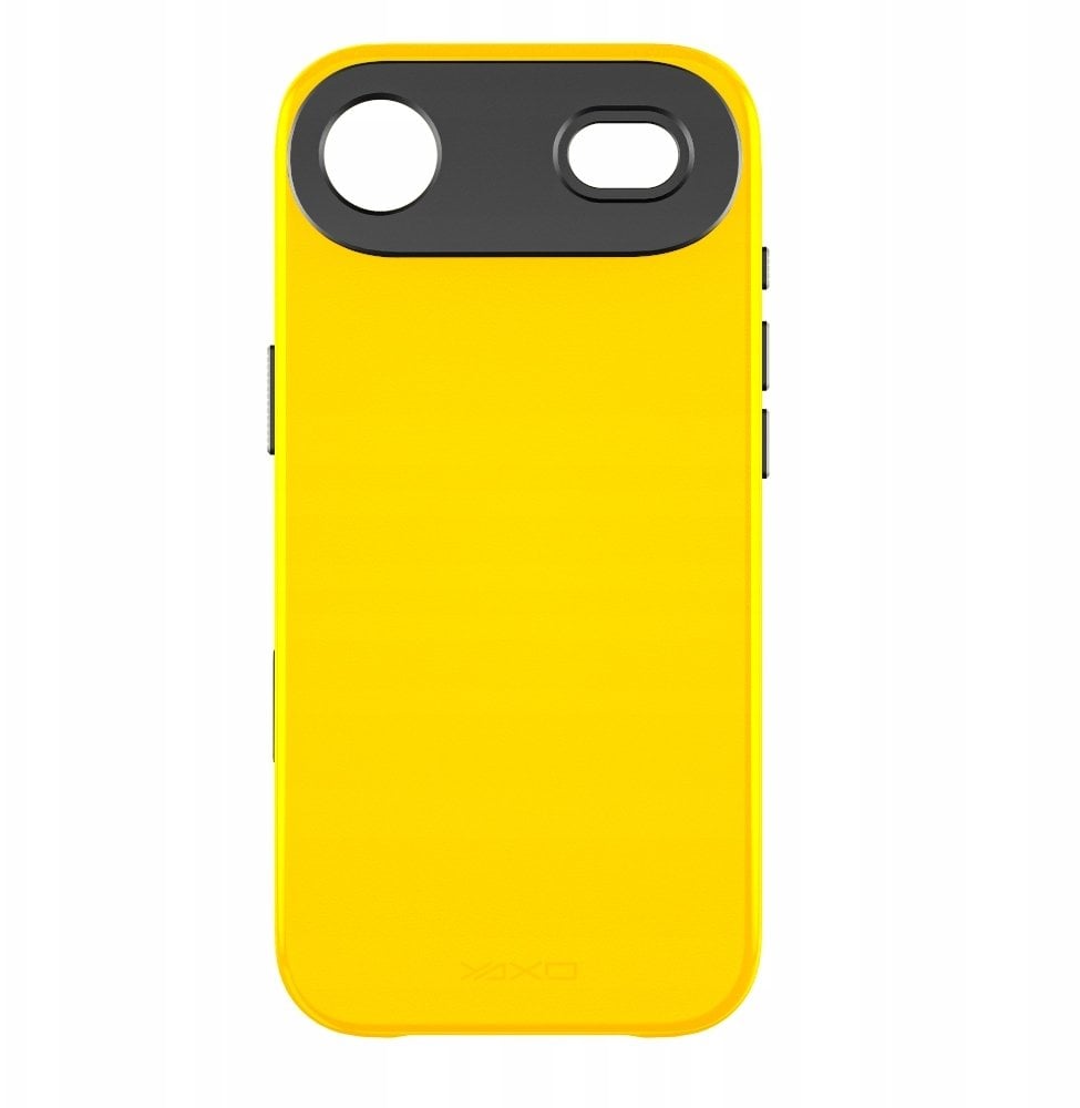 Yaxo Etui na telefon Leather Gear Slim Case MagSafe iPhone 17 Air Honey Yellow