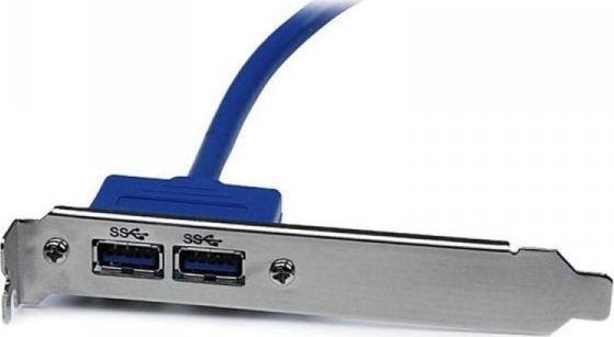 StarTech Kabel USB Startech USB3SPLATE IDC Niebieski