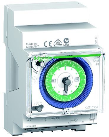 Schneider Programator analogowy 16A 230V dobowy jednokanałowy (CCT16364)