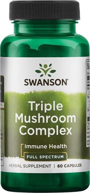 Swanson Swanson - Potrójny Kompleks Grzybów, 60 kapsułek
