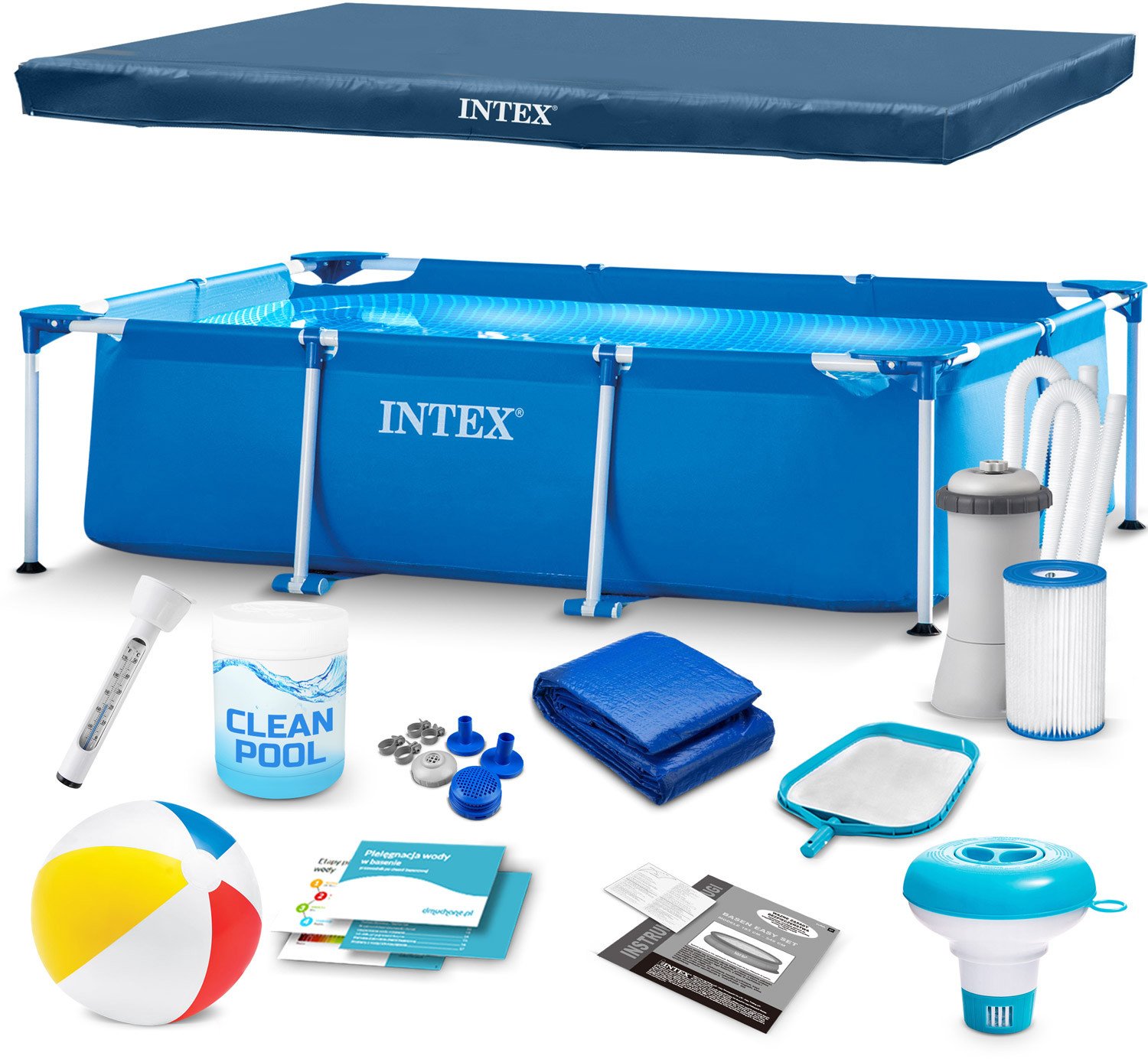 Intex Basen stelażowy 300x200cm 15w1 (28272)