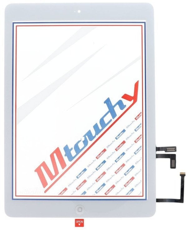 Samsung MUSTTBY Ekran dotykowy + taśma klejąca + Home do iPAD Air1 (biały)