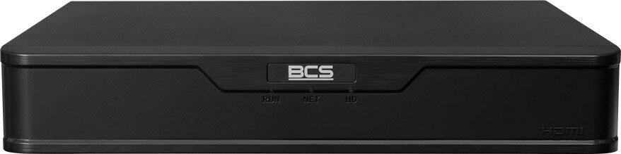 Rejestrator sieciowy IP BCS-P-NVR0401-4K-4P(3), 4-kanałowy, 8Mpx, BCS Point