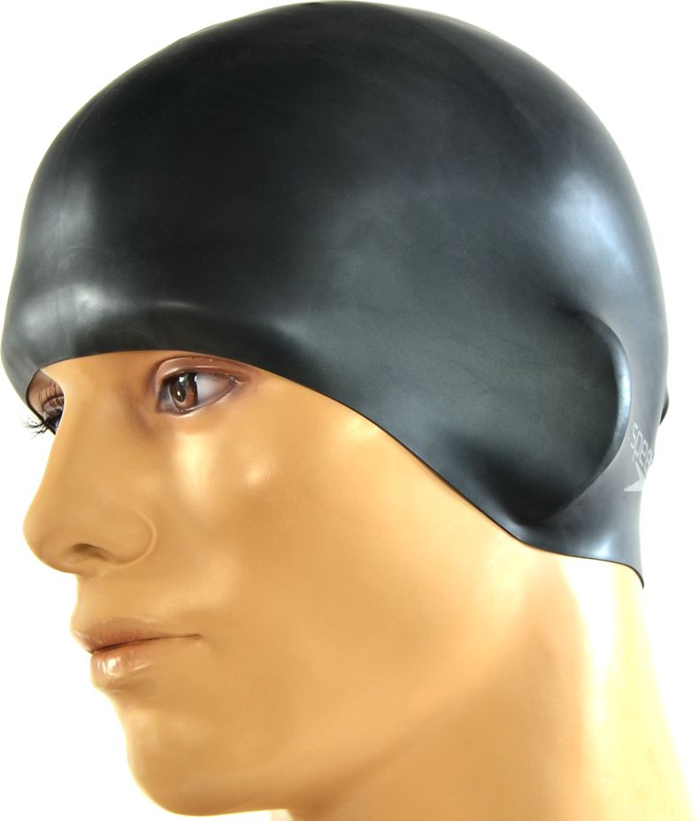 Speedo Czepek Plain Moulded czarny