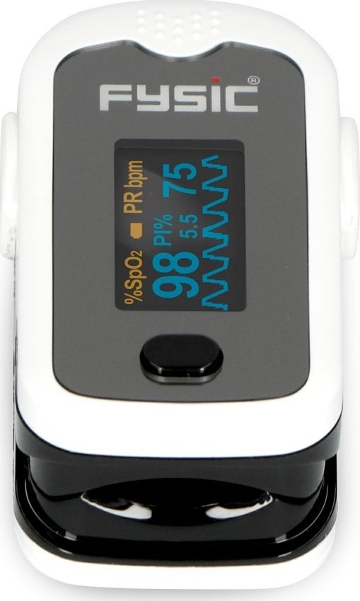 Pulsoksymetr Lenco Fysic FPO-11 - Pulsoksymetr do dokładnego i szybkiego samodzielnego pomiaru