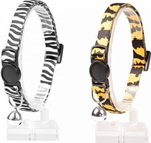 Duvo+ DUVO+ OBROŻA KOT "ZOO" Z DZWONKIEM 20-30cm/10mm 11161