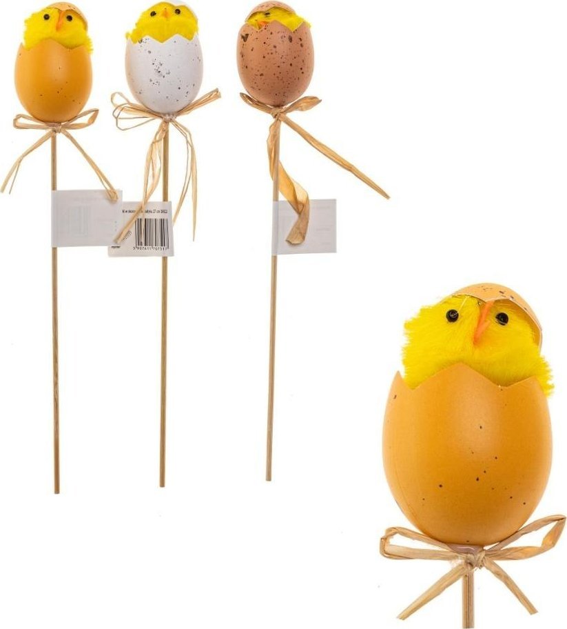 Kurczaczki w skorupce na piku 27cm MIX