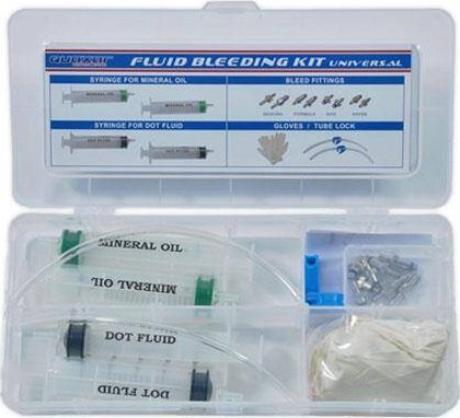 Uniwersalny zestaw do odpowietrzania hamulców hydraulicznych BDK 7000