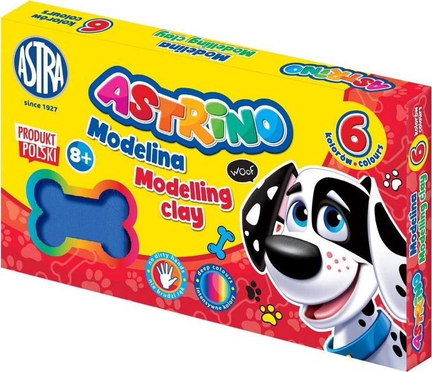 Astra-papier Modelina 6 kolorów Astrino ASTRA