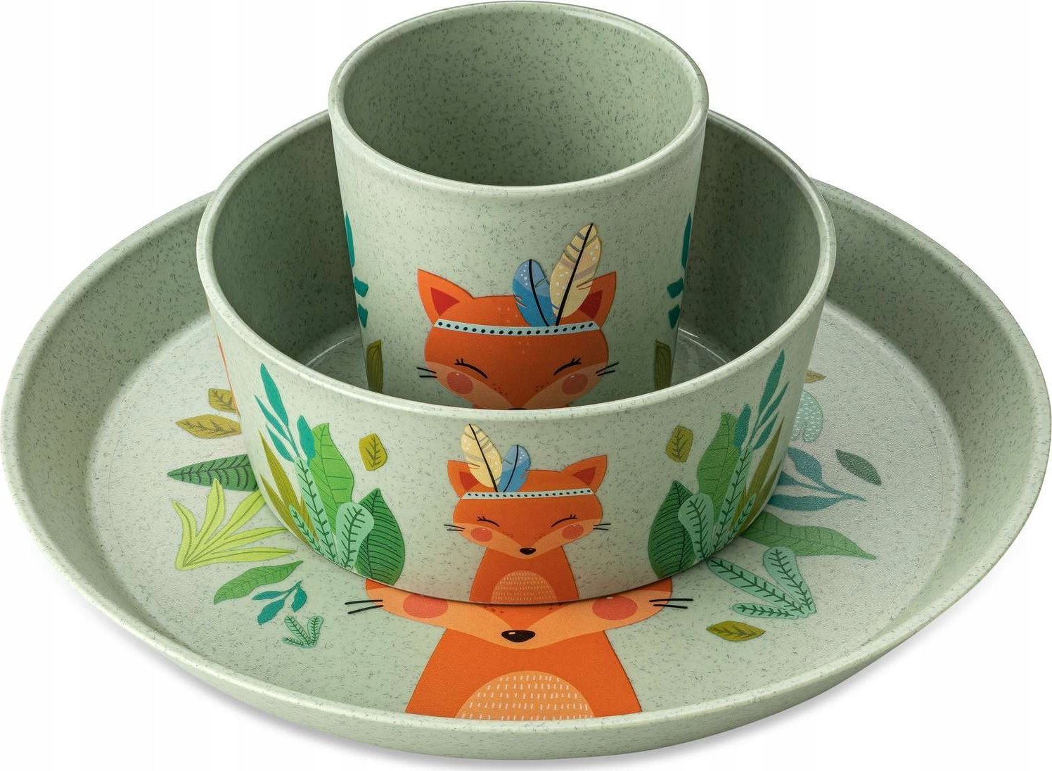 Koziol Zestaw obiadowy dla dzieci z tworzywa KOZIOL