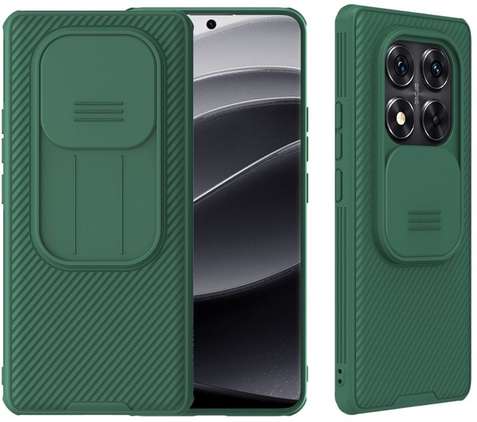 Etui Nillkin Camshield Pro Xiaomi Redmi Note 14 Pro+ Plus zielony