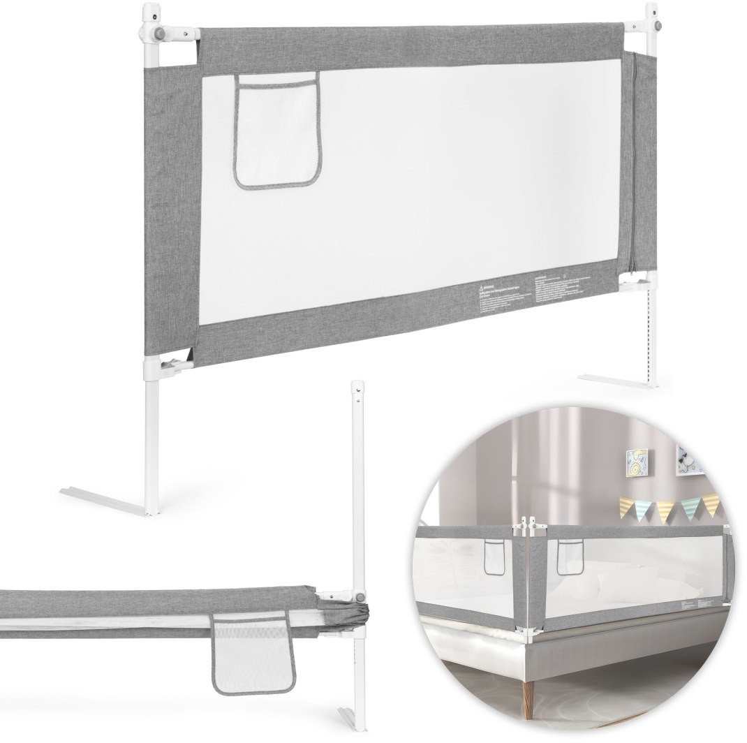 Barierka ochronna na łóżko 150 cm osłona zabezpieczenie dla dzieci ECOTOYS EDUKAMP