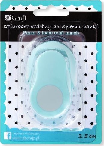 Dalprint Dziurkacz ozdobny do papieru i pianki 2.5 cm Koło