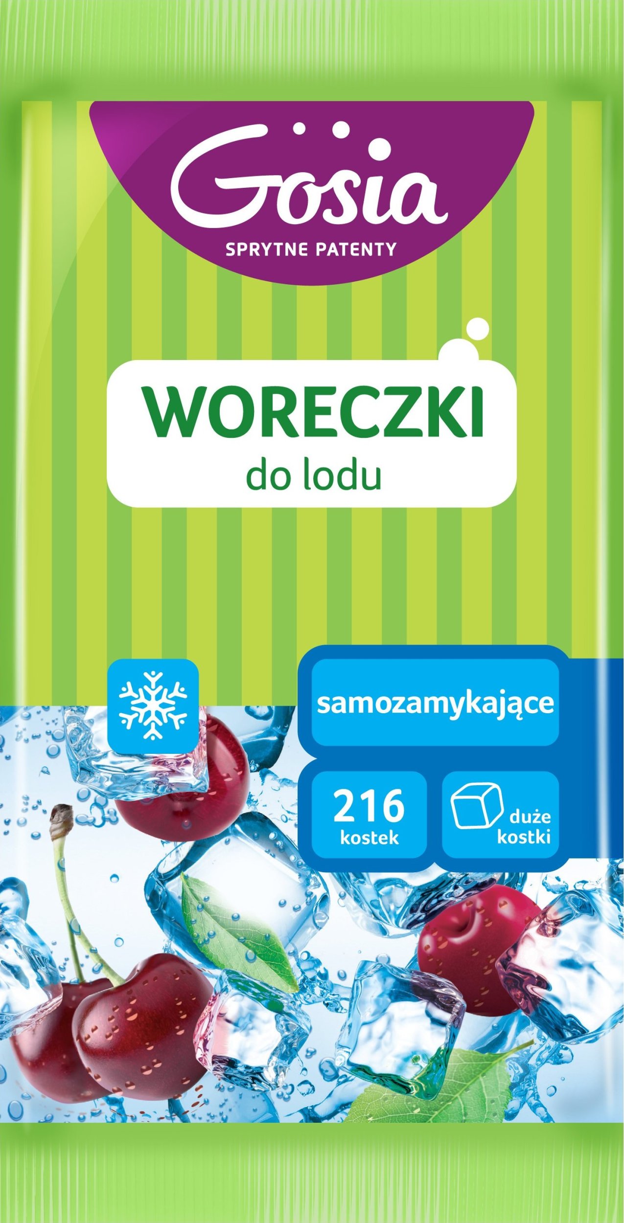 Gosia Woreczki do lodu samozamykające Gosia