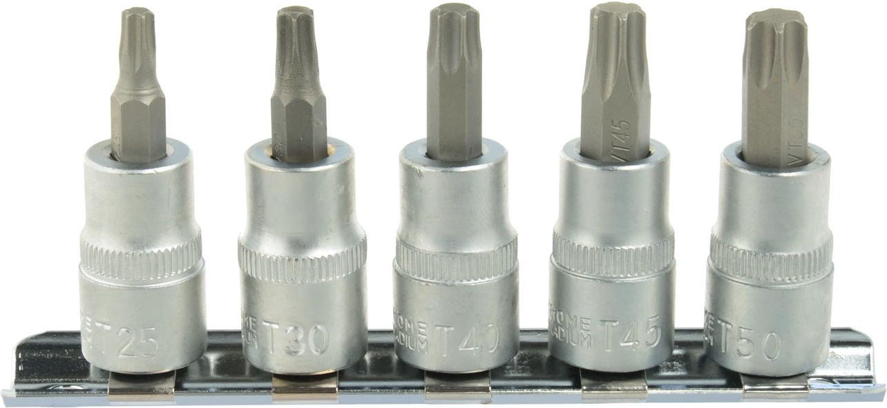Geko 5el.zestaw kl.trzp.torx T25-50 3/8" CRV( 10/30)