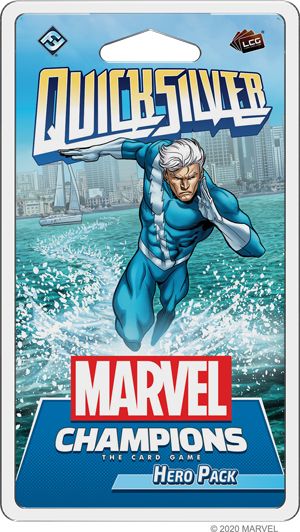 Fantasy Flight Games Karty do gry Marvel Champions: Quicksilver Hero Pack