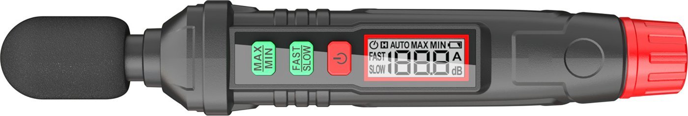 Dalmierz Ermenrich Cyfrowy miernik poziomu dźwięku Ermenrich Seek DS10
