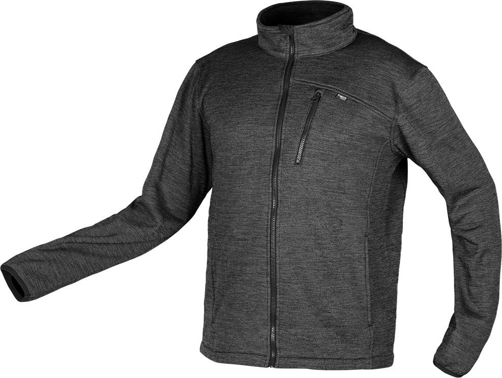 Neo Tools Bluza rozpinana OUTDOOR, pique, szara, rozmiar M