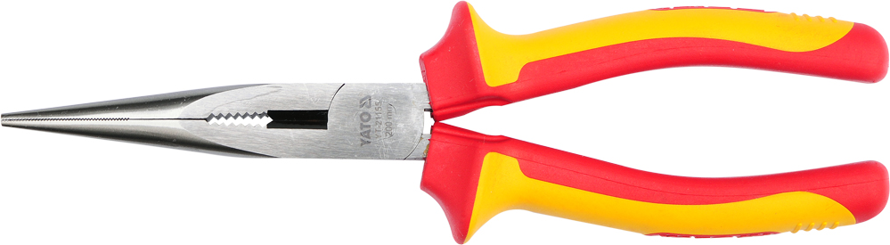 Yato Szczypce wydłużone proste 200mm VDE YT-21155