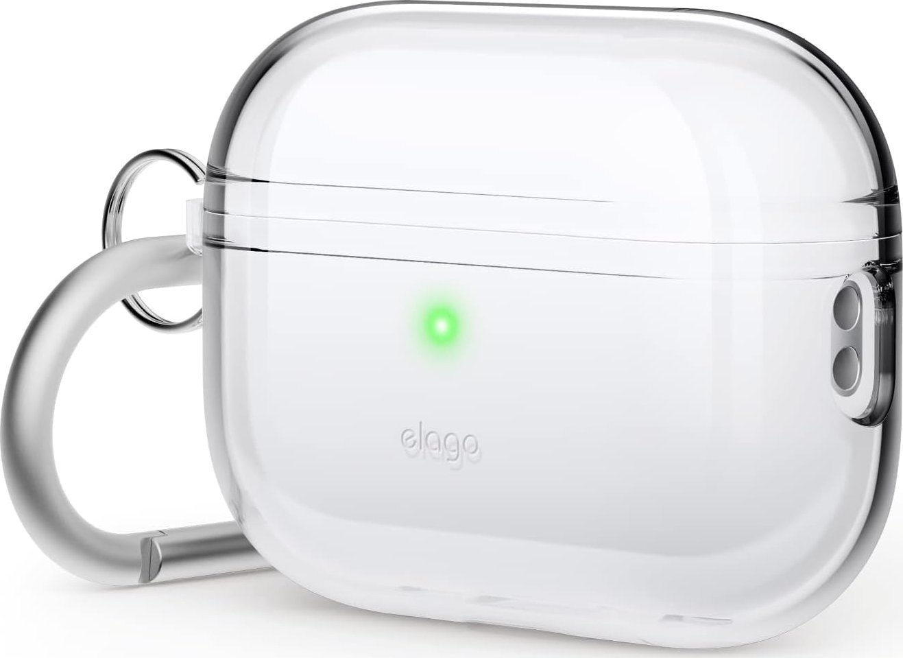 Elago Elago AirPods Pro 2 Hang TPU Shell Case - etui z karabińczykiem do AirPods Pro 2 przeźroczyste