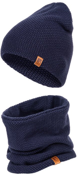 Męski zestaw czapka komin HZ0013 HEYO