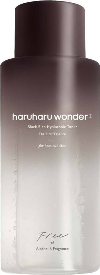 HaruHaru Wonder Black Rice Hyaluronic Toner hialuronowy tonik z ekstraktem z czarnego ryżu dla cery wrażliwej 300ml