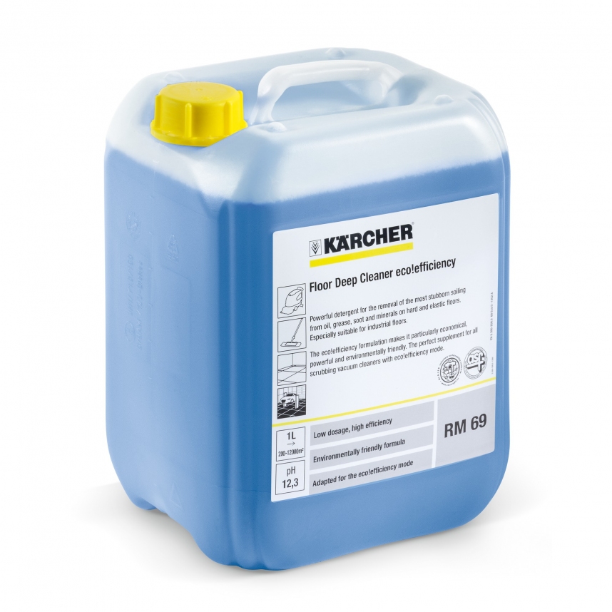 Karcher Środek RM 69 Eco* do czyszczenia podłóg alkaliczny 10L (6.295-651.0)