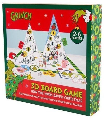 Grinch 3D Gra Planszowa