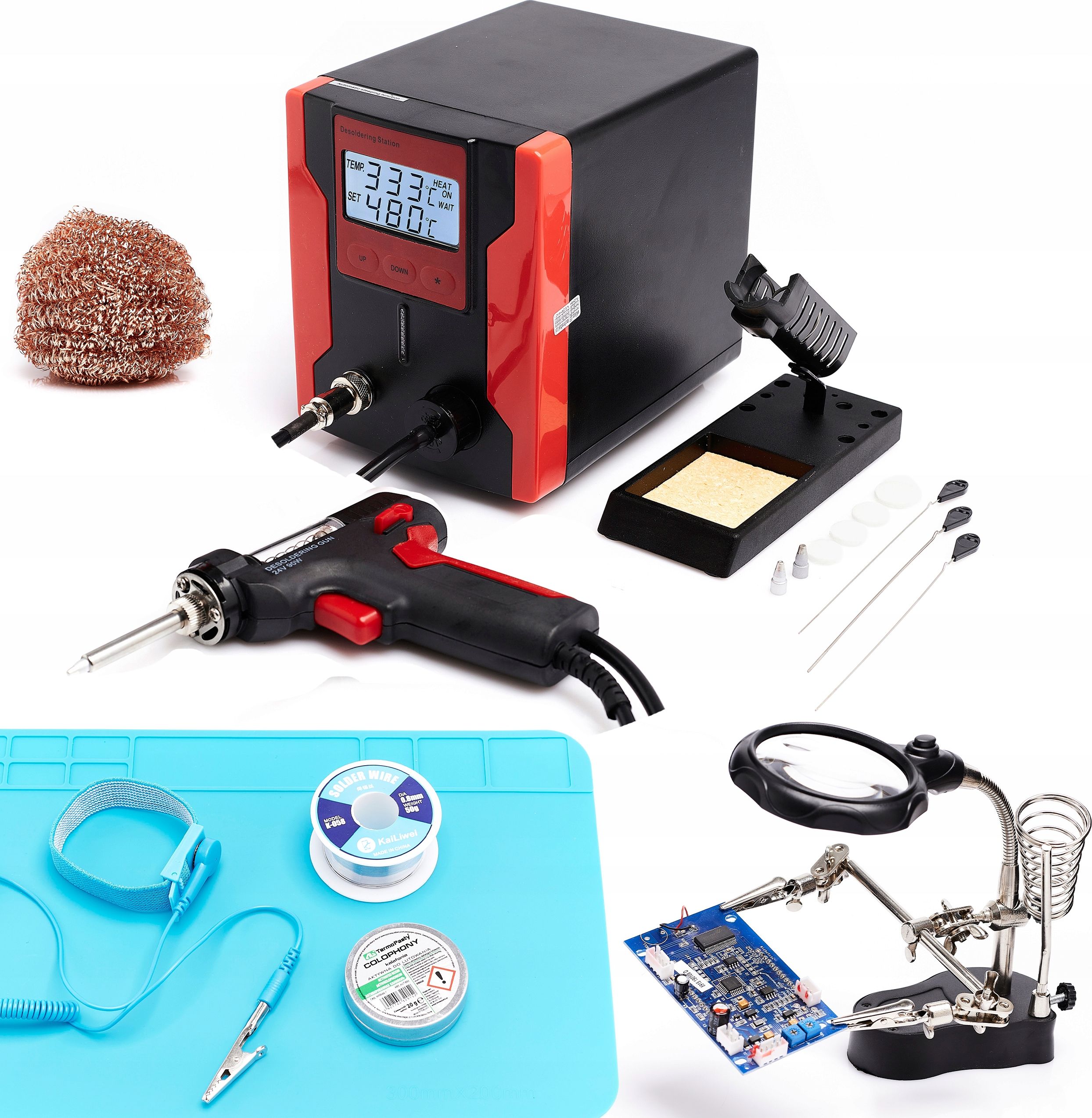 Techrebal STACJA ROZLUTOWNICZA ZD-8915 TRZECIA RĘKA MATA ESD