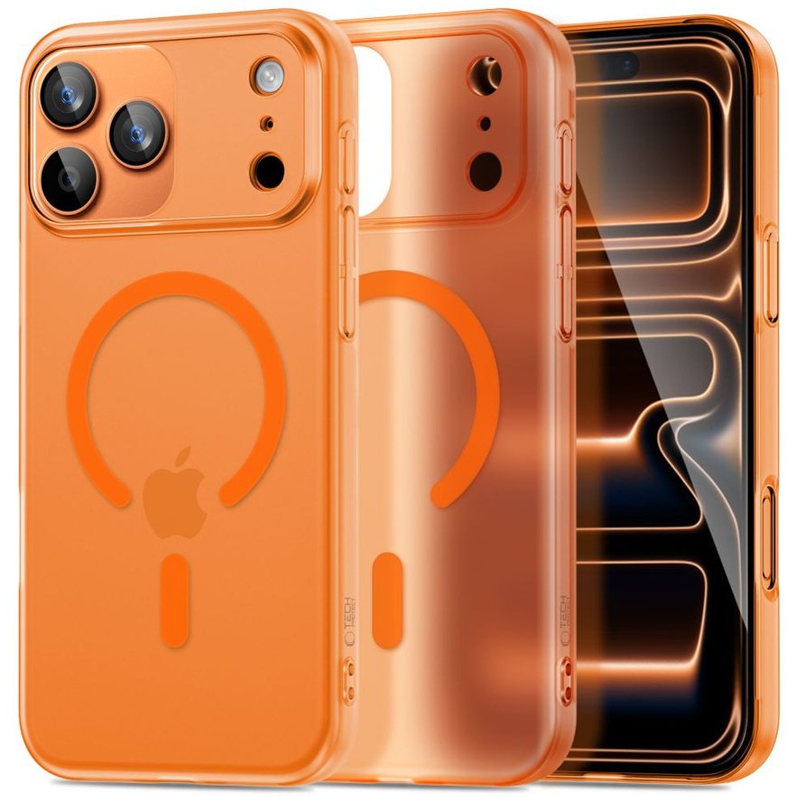 TECH-PROTECT MAGSLIM MAGSAFE IPHONE 17 PRO MAX MATTE/COSMIC ORANGE