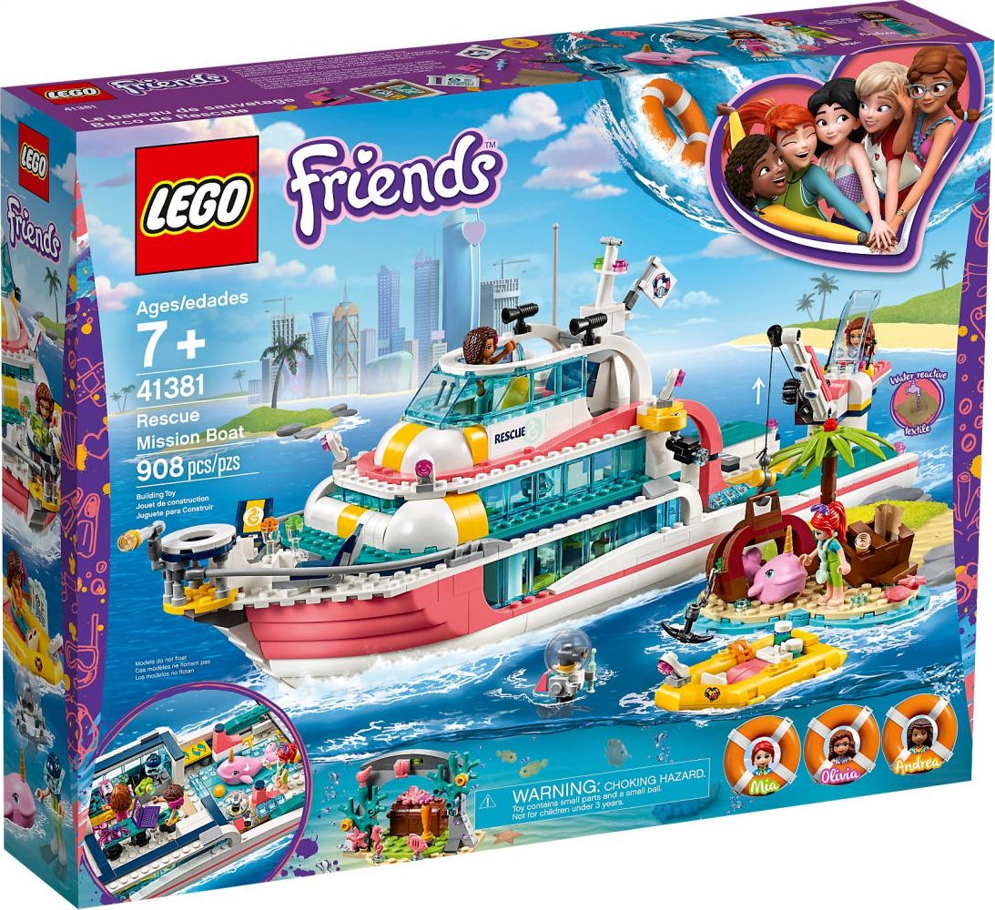LEGO Friends Łódź ratunkowa (41381)