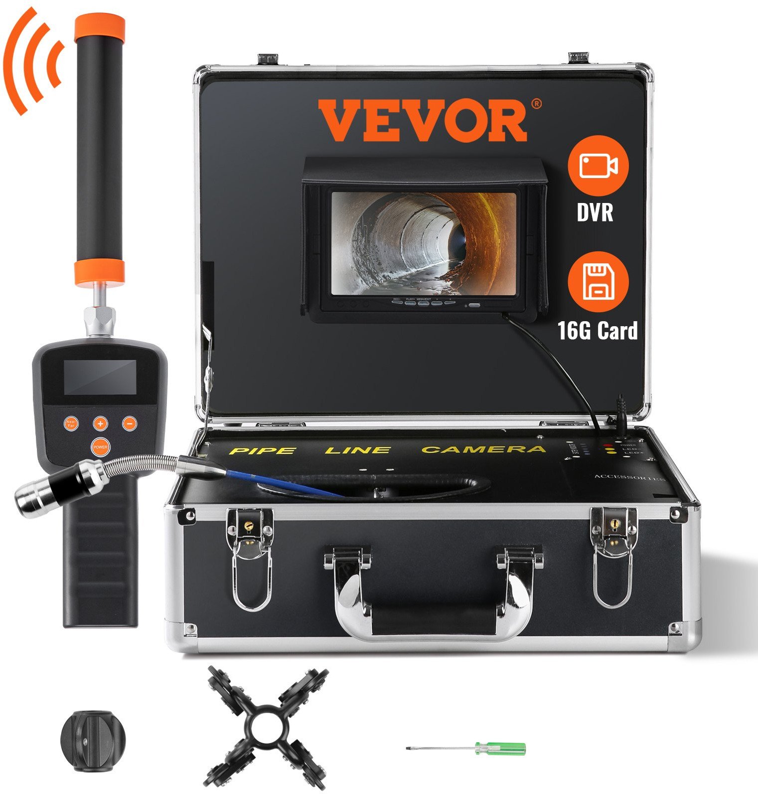 Kamera inspekcyjna endoskop Boroskop do rur i kanałów 40 m