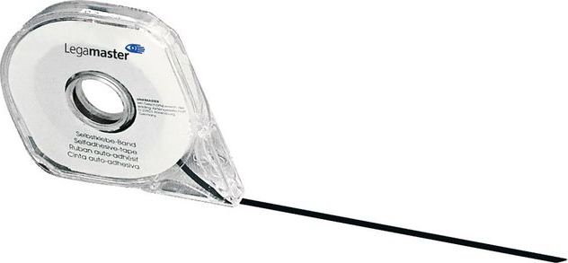Legamaster Taśma samoprzylepna w podajniku legamaster do planerów 2,5mmx16m, czarny