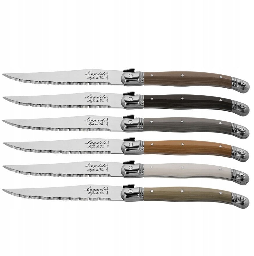 LAGUIOLE Steak knives Laguiole Treasure SET 6 SdV
