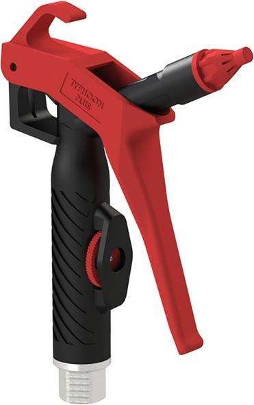 Pistolet wydm.dużej mocy Typhoon Plus, tworzywo sztuczne,gwint wewn. G 1/4" RIEGLER