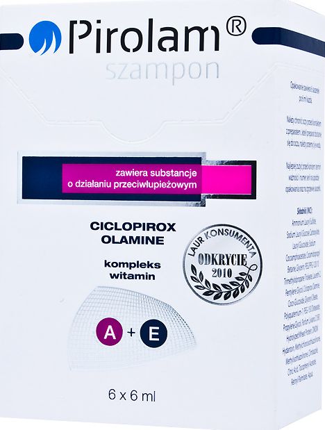 Polpharma Pirolam Szampon 6 saszetek 6ml