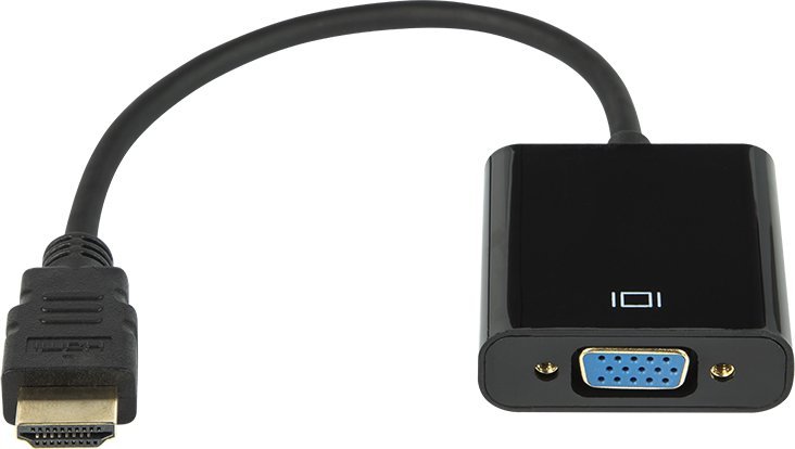 Adapter AV Blow 92-120# Przejście hdmi wtyk-vga gniazdo+gniazdo 3,5+gniazdo micro+kabel