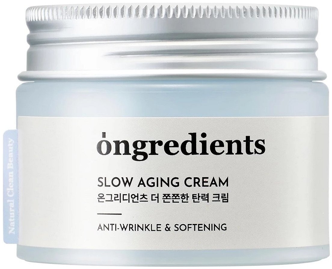 Ongredients Slow Aging Cream przeciwzmarszczkowy Krem do twarzy 50ml